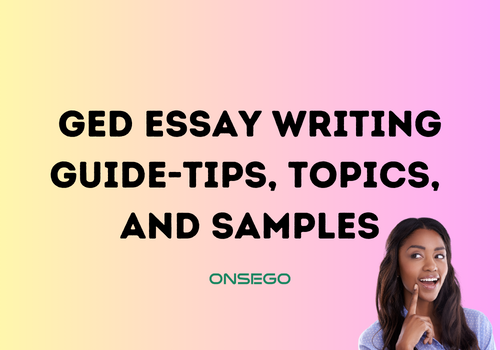 practice writing essays for ged test